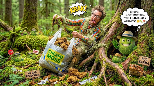 💬 How to Easily Build a Mini-Bog, Moorbeet, or Bog Garden Moss Terrarium and Not Die Trying! 💀🌱