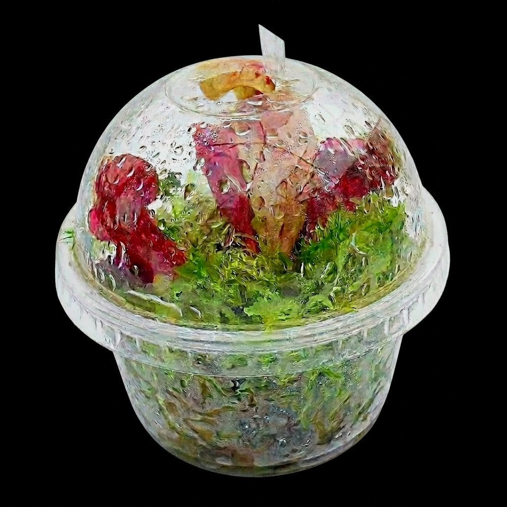 Sarracenia purpurea nano Bogarium live green Sphagnum Moss sustainable micropropagated MossBoss
